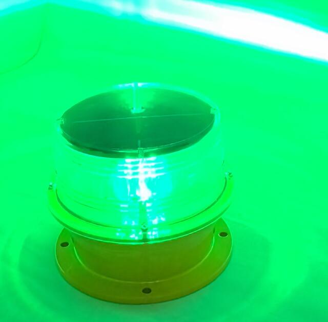 Solar marine lights