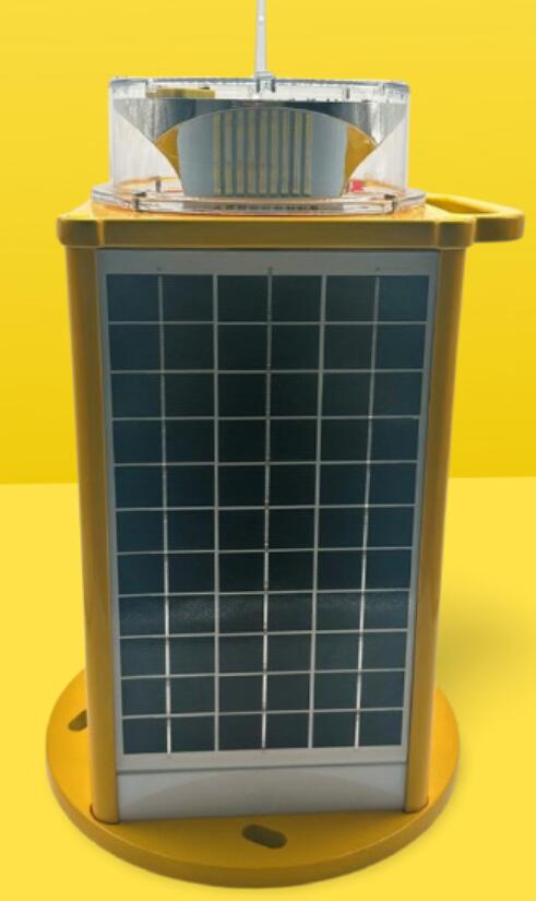 solar powered aviation obstruction light