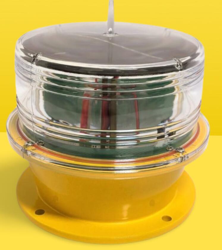 solar aircraft warning light