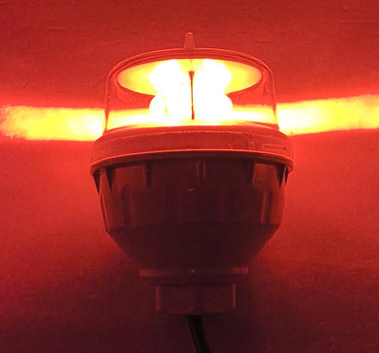 red beacon ligh